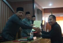 Rapat Paripurna DPRD BU Bahas Tiga Ranperda, Fraksi-fraksi Setuju