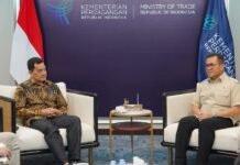 Pertemuan Mendag dengan Direktur Utama PT Asuransi Asei Indonesia