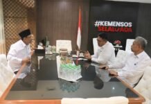 Sukseskan Program Prabowo, Mensos Ajak Wamentan Sinergi Berantas Kemiskinan