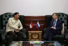 Menhan Sjafrie Terima Kunjungan Dubes Rusia, Diskusikan Perkuatan Kemitraan Strategis