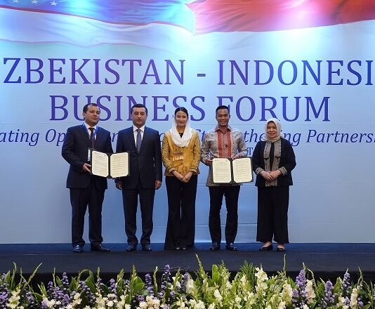Wamendag RI pada Forum Bisnis Indonesia-Uzbekistan