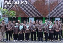 Tinjau Balai K3 Bandung, Menaker: Wujudkan Lingkungan Kerja Aman, Sehat, dan Ergonomis