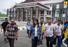 Siap Diresmikan, Wamen Diana Tinjau Pembangunan Kampus IPDN