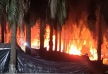 Sumur Minyak Ilegal Kembali Meledak, LSM SMS Desak Kapolda Sumsel Copot Kapolsek Dan Kanitreskrim Polsek Keluang