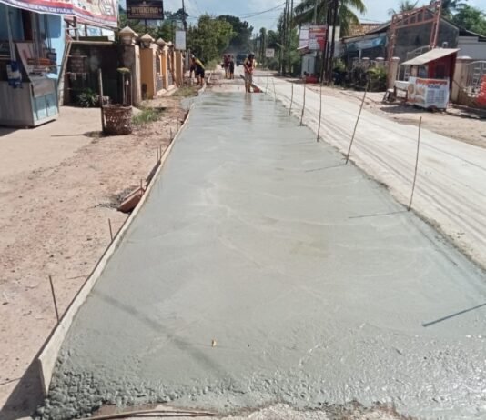 Jalan Kolonel Dhani Effendy Di Perbaiki PU BM Palembang