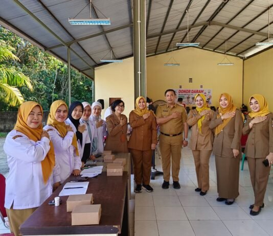 Kolaborasi Kecamatan AAL dan PMI, Warga Nikmati Layanan Kesehatan Gratis