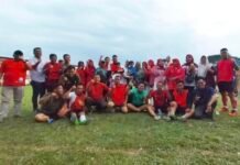 Camat Gandus & Ketua TP PKK Gandus Bersatu Mendukung Sepak Bola Gandus Cup