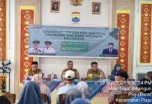 75 Peserta Antusias Ikuti Sosialisasi Program Unggulan RDPS yang Disampaikan Lurah Plajudarat