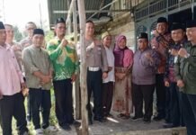 Hadiri Acara Simbolis, Pane Camat Sako Tegaskan Komitmen Perbaikan Hunian Warga Rentan