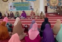 Ibu-Ibu Komperta Padati Pengajian Bulanan, Lurah: Wadah Menjaga Ketentraman Lingkungan