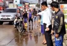 Camat Sukarami Kolaborasi dengan PUPR Normalisasi Saluran Air di Titik Rawan Genangan