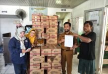 Afran Kurniawan Pastikan Penyaluran Sembako di Karyabaru Berjalan Tertib dan Transparan