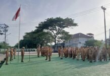 Inspirasi Apel Pagi, Camat Jakabaring Ajak Pegawai Bekerja dengan Hati