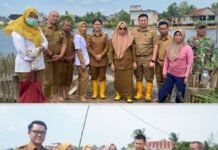 Respon Cepat Plt Camat Kertapati Antar Bantuan Walikota Palembang ke Pintu Rumah Warga