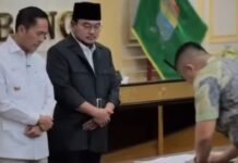 Resmi Teken Perjanjian Kinerja, Camat Alexander Targetkan Ilir Barat Satu Jadi Barometer Pelayanan