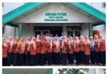 Harmoni Berbagi, Perjalanan Anjangsana DWP Kemenag Palembang dalam Rangka HAB RI ke-80