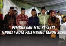 Semangat Juara di Halaman Kambang Iwak, Camat Sukarami Lepas 34 Peserta Terbaik ke MTQ XXXI