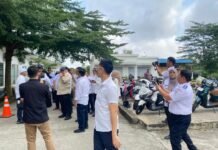Wujudkan Hunian Layak, Camat Jakabaring Drs. Rachmat Maulana Kawal Kunker Wamen PKP