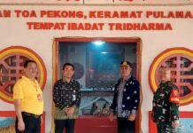 Akselerasi Wisata Religi, Plt. Camat Susanto Umar Pantau Persiapan Cap Go Meh