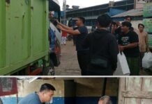 Plt Camat Kertapati Pastikan Distribusi Nasi Kotak Walikota Palembang Menjangkau Titik Strategis