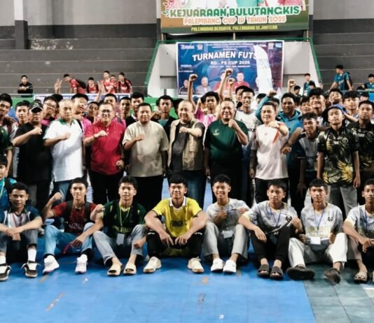 RD-PS Cup 2026 Dibuka Meriah, Dorong Lahirnya Bibit Atlet Futsal Palembang