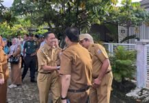 Camat Hambali Apresiasi Kunjungan Menteri di Wilayah Ilir Barat II