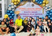 Camat Jakabaring Rachmat Maulana: Balita Sehat Merupakan Investasi Penting bagi Masa Depan Bangsa