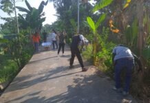 Dari Jl. Tembus TMMD, Lurah Karyajaya Hidupkan Semangat Peduli Lingkungan