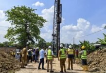 Kadis PUPR Palembang Awasi Progres Jembatan Sukosari, Wujud Komitmen Tingkatkan Infrastruktur Kota