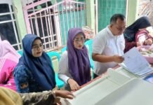 Pelayanan Kesehatan dan UMKM Jadi Fokus, Camat Rachmat Tinjau Posyandu Mawar Berduri di Tuan Kentang
