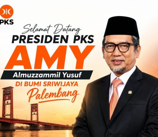 Sambut Kedatangan AMY, PKS Sumsel Siapkan Silaturahmi Kebangsaan hingga Ngirup Cuko Pempek di Sungai Musi