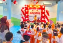 Anak-Anak Ceria, Wali Murid Ikut Beraksi, HUT RI ke-81 di TK Harapan Bangsa 5 Makin Semarak