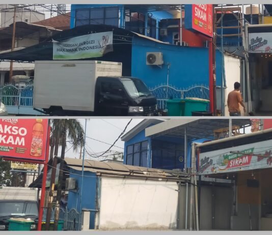 Bungkam Soal Dugaan Caplok Ruang Jalan di Palembang, Bangunan Depan SPPG Tangga Takat Didesak Ditindak Tegas